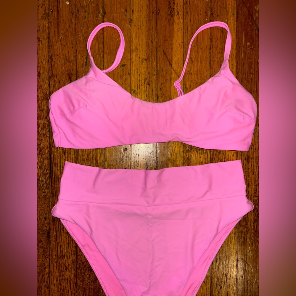 aerie high waist bikini